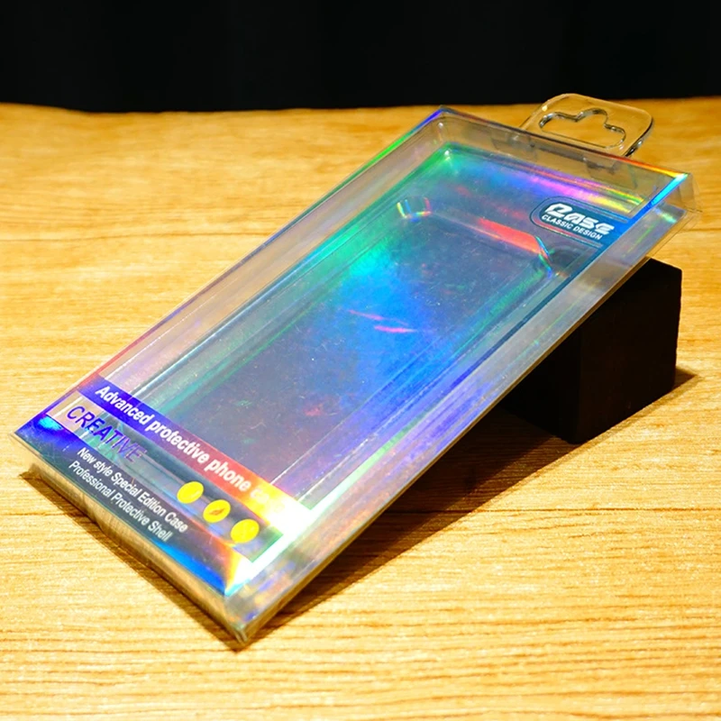 100Pcs Phone Case Packaging Box 3.5-6.9 Inch Blister PVC Packaging Box For Iphone 14 15 16 17 Pro Max Samsung S26 Ultra Cover