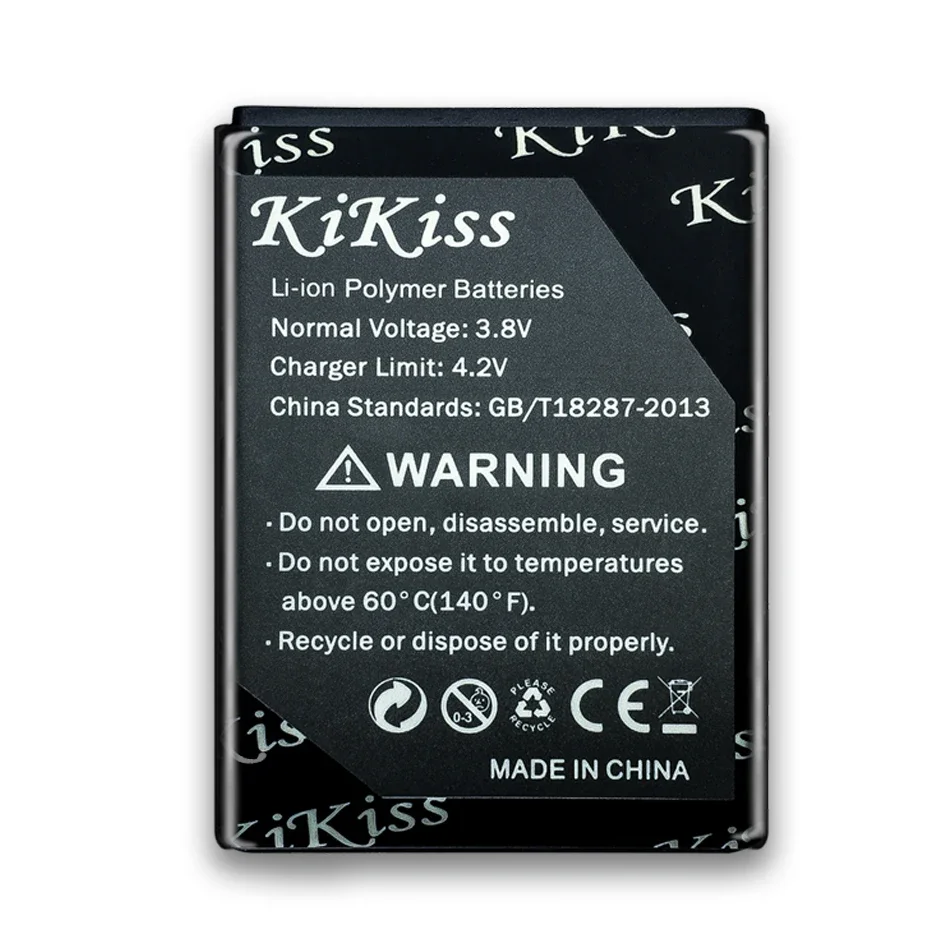 KiKiss Battery For Samsung Galaxy Ace S5830 S6802 B7510 i569 i579 i619 S5660 S5670 S5830I S5838 S6102 S6108 5830 EB494358VU