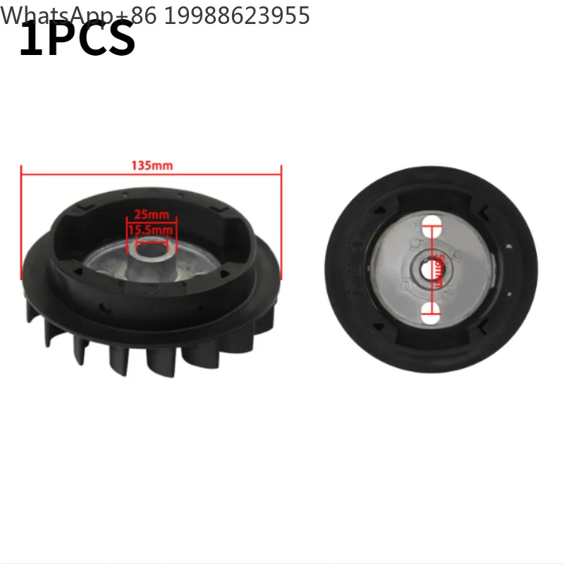 1PCS petrol generator parts petrol generator plastic flywheel ET950 650W 500W 850W
