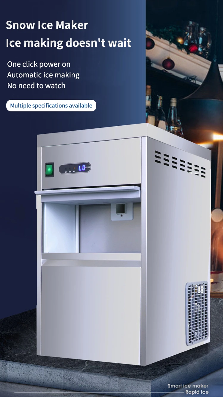 Commercial Super-Fine Snow Ice Machine Automatic Snow Flakes Ice Maker