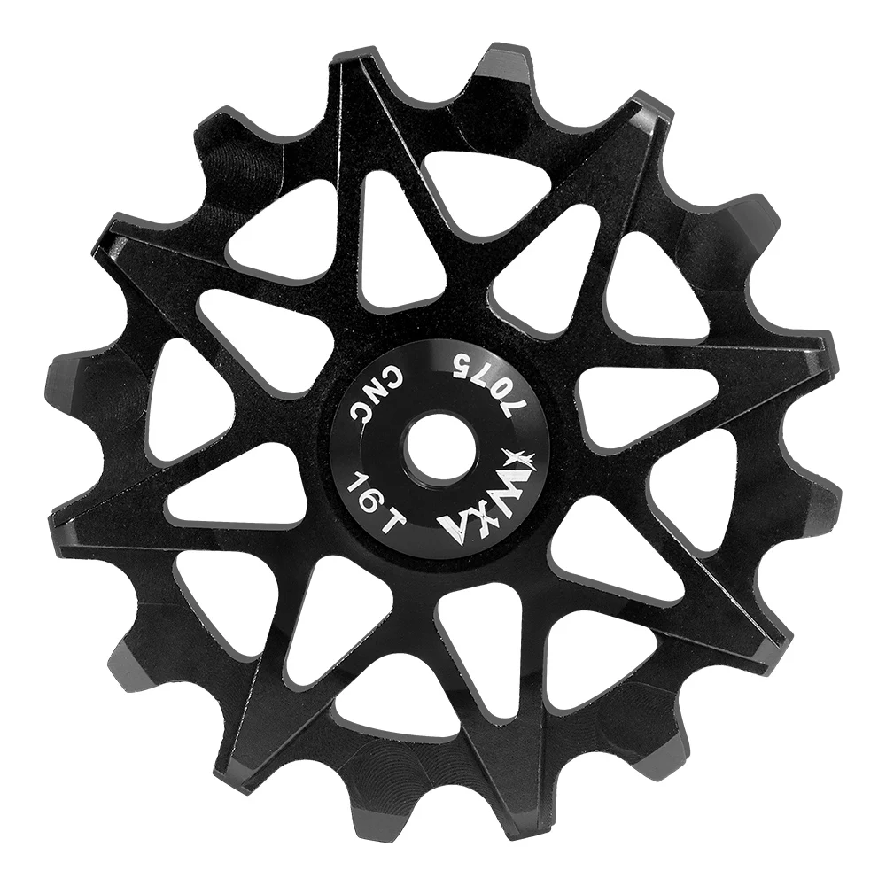 AliExpress VXM Bike Positive Negative Tooth Ceramic Bearing Guide Wheel 10/12/14/16T Aluminum Alloy Rear Derailleur Guide Wheel Repair Kit