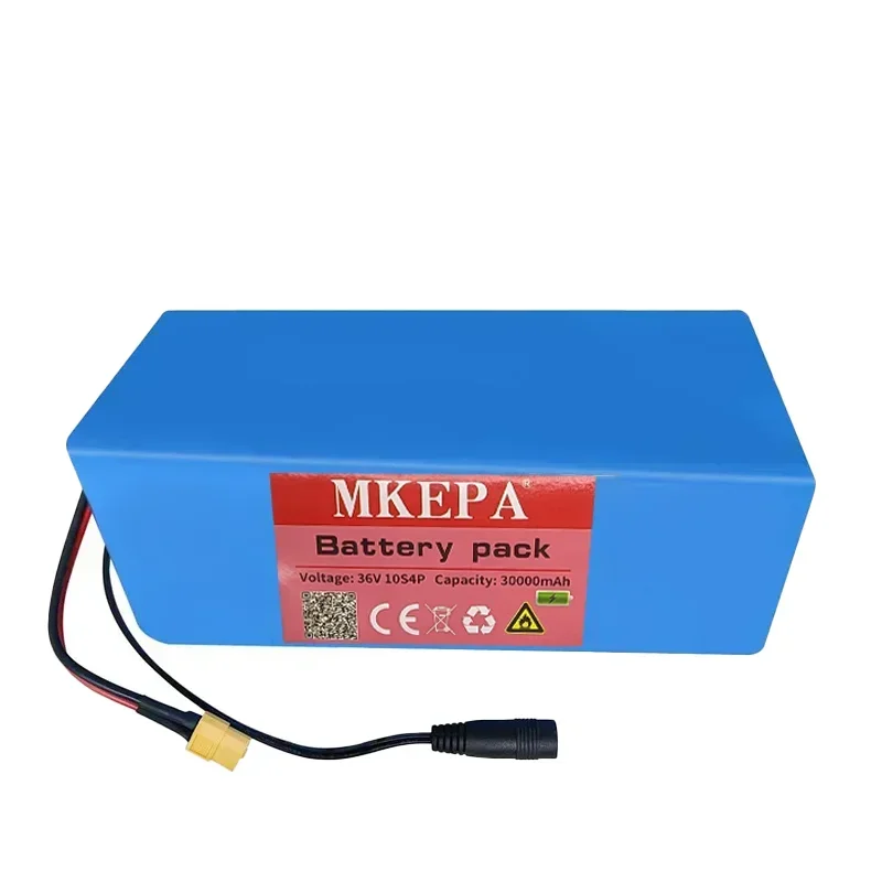 Nová 36V 42V 10S4P 30Ah 18650 Power 250W-350W Originální lithiová baterie pro elektromobily a skútry - náhled 3