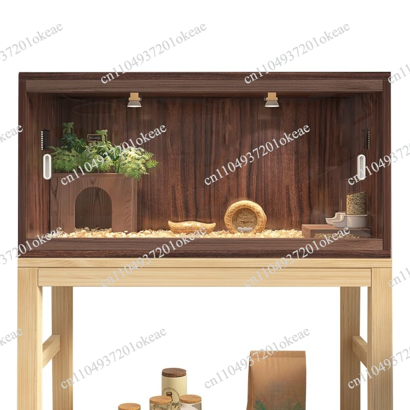 Feeding box Special breeding hamster box Large brooding thermostatic wooden box Chicken cage