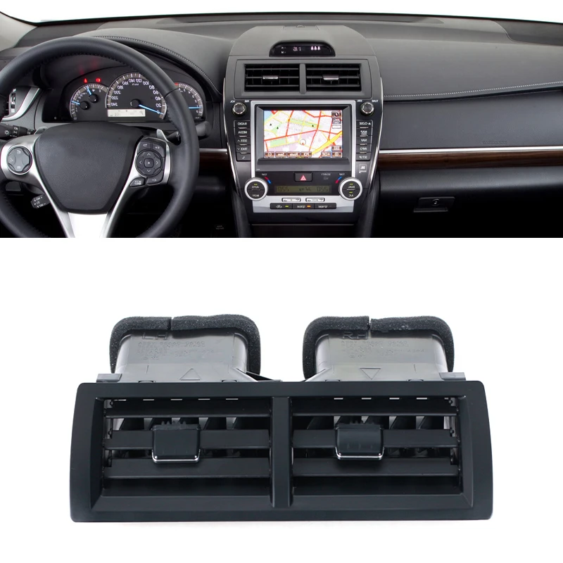 

Car Dashboard Air Conditioning Vent Grille For Toyota Camry 2012-2017 Center Console Trim A/C Outlet Assembly Car Accessories