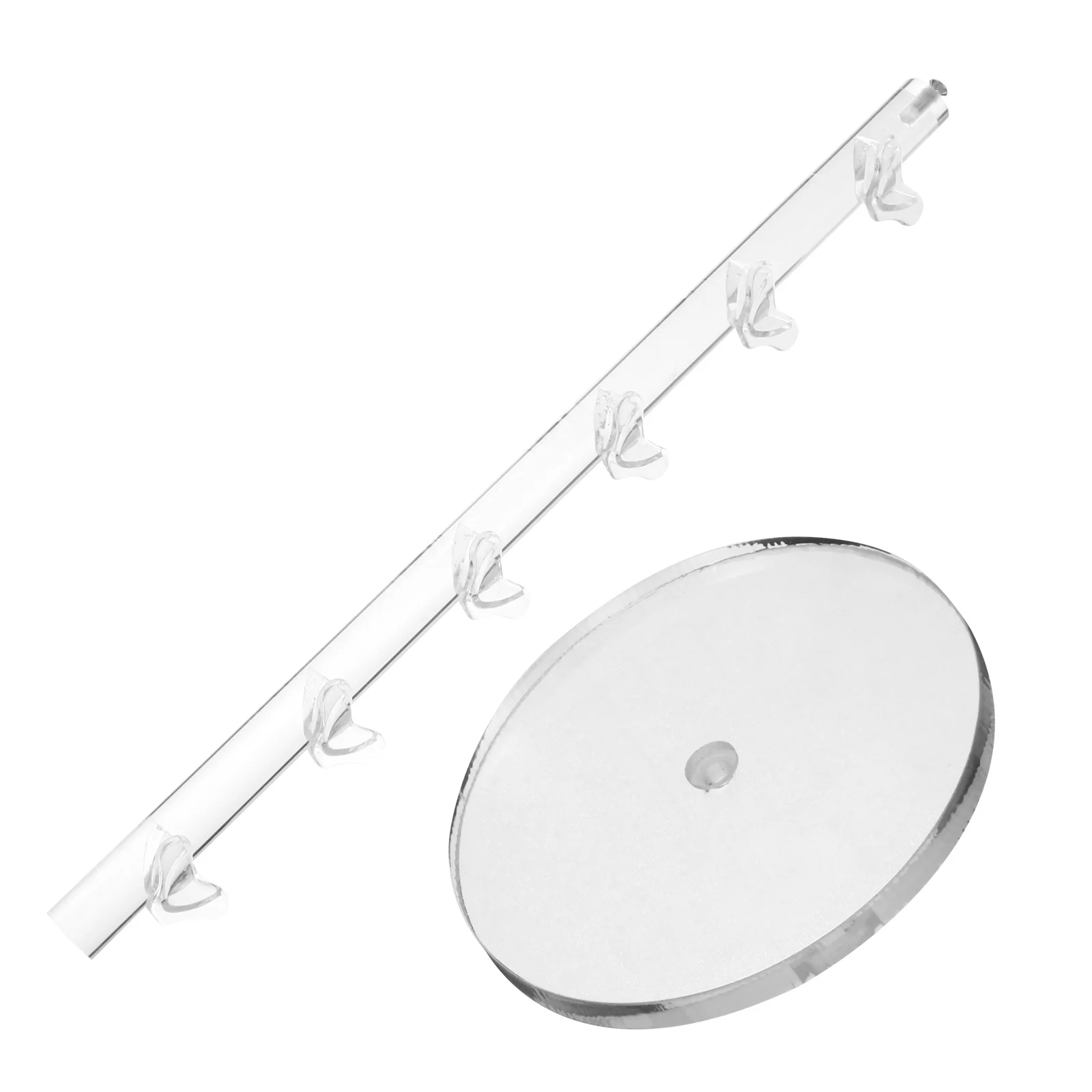 

Acrylic Eyeglass Display Stand Six Layers Style Sunglasses Rack For Counter Showcase Presbyopia Glasses Storage Holder Eyewear