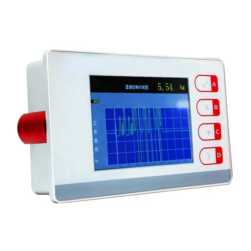 Force Gauge Measuring Instrument Weighing Display Control Equipment Dynamometer RS485/Ethernet High Precision Pull Push Meter