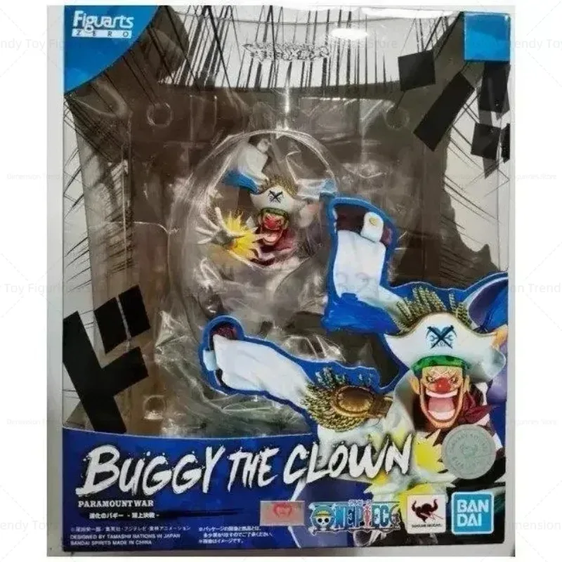 In Voorraad Bandai Originele Figuarts Nul Marineford Anime Een Stuk Buggy De Clown Action Beeldje Model Speelgoed Gift DT