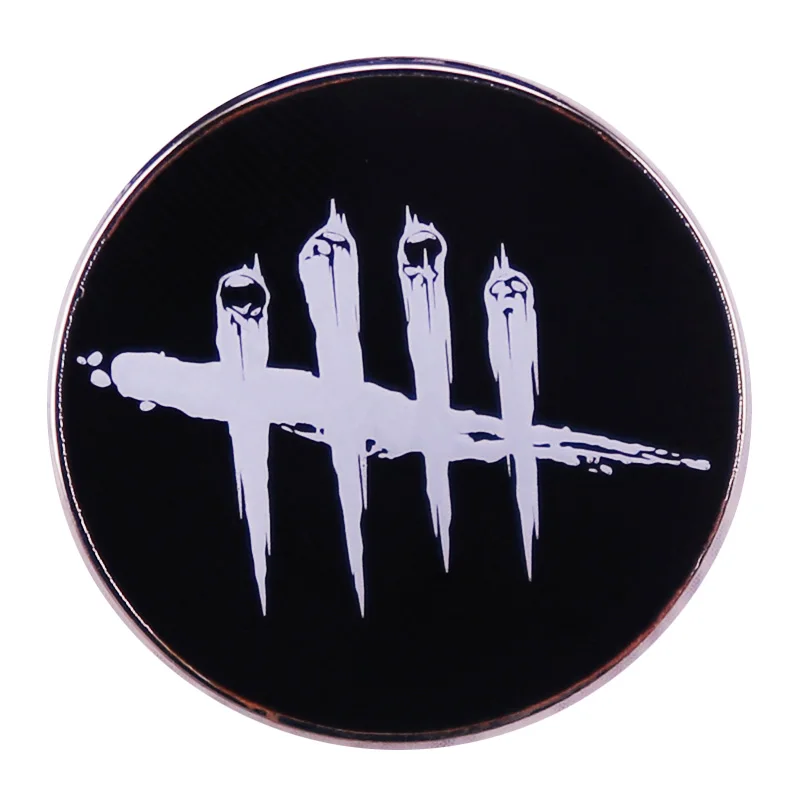Horror Game Logo Brooch Badge Video Game Fans Accessories
