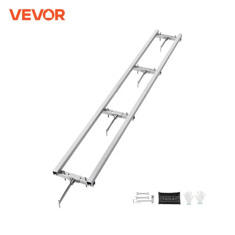 VEVOR بالمنشار مطحنة التخطيط طحن 9ft دليل بار الخشب الخشب قطع المحمولة المنشرة الألومنيوم الصلب سلسلة المنشار مطحنة