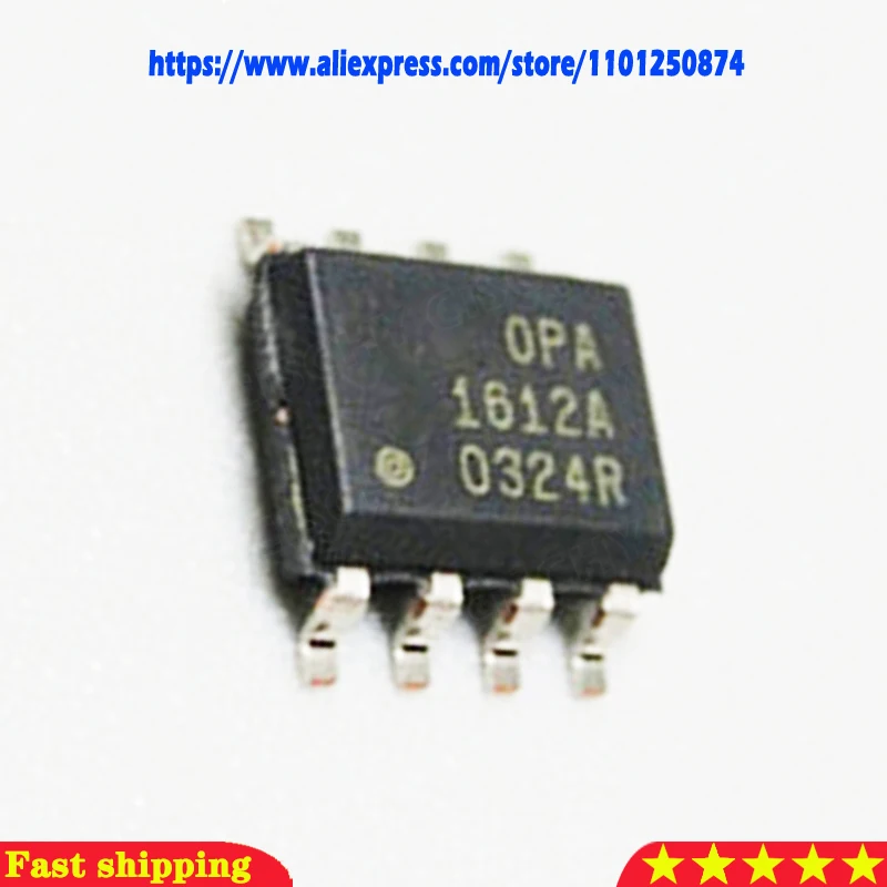 5pcs/lot OPA1612AIDR OPA1612A OPA1612 SOP-8 In Stock