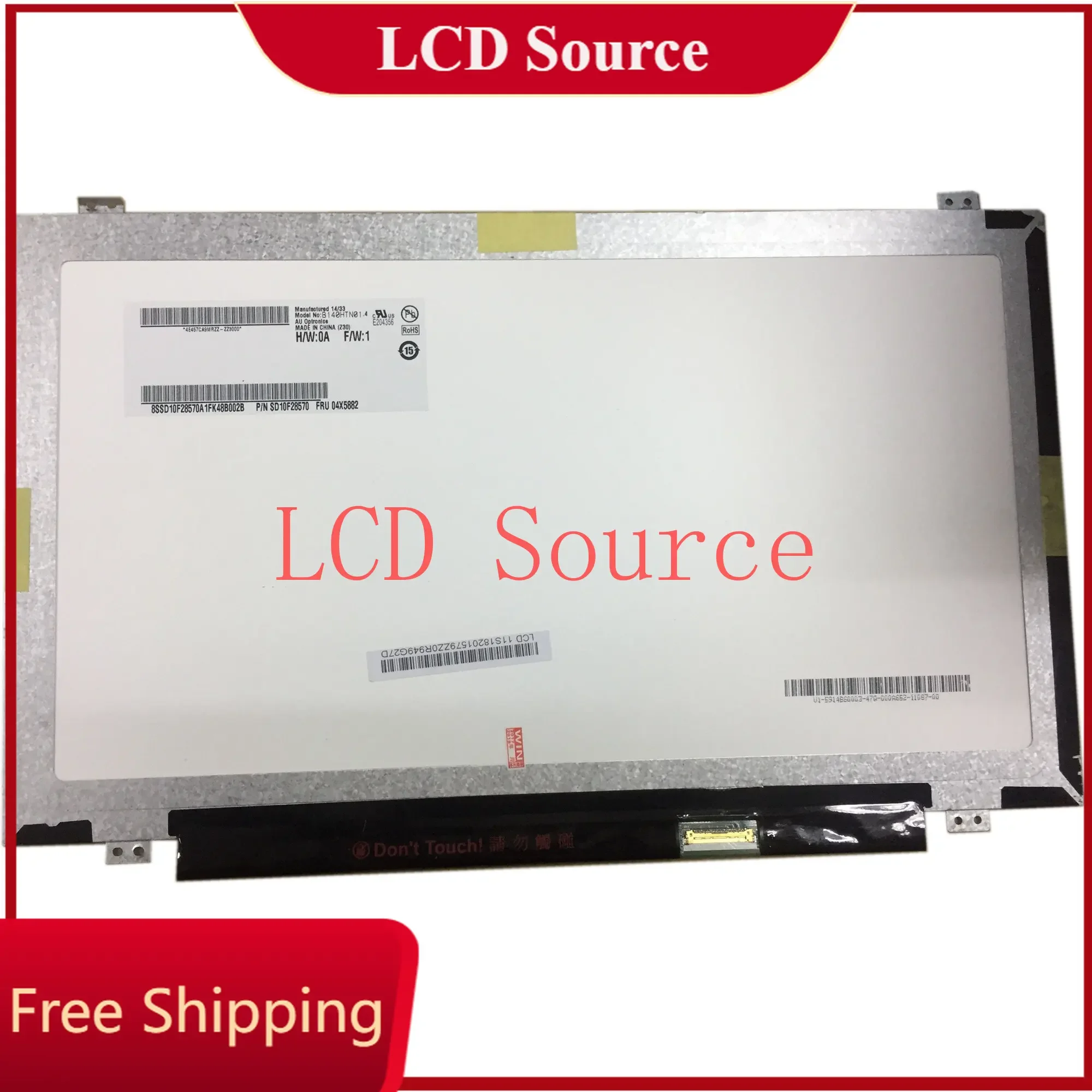 B140HTN01.4 fit B140HTN01.2 HB140FH1-301 401 N140HGE-EAA/ A1/ BA EDP 1920X1080 LCD SCREEN