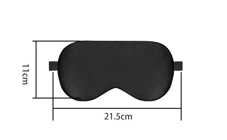 Natural 100% Mulberry Silk Sleep Mask Soft Blindfold Smooth Eye Mask Sleeping Aid Eyeshade Eye Cover Patch Bandage Comfort