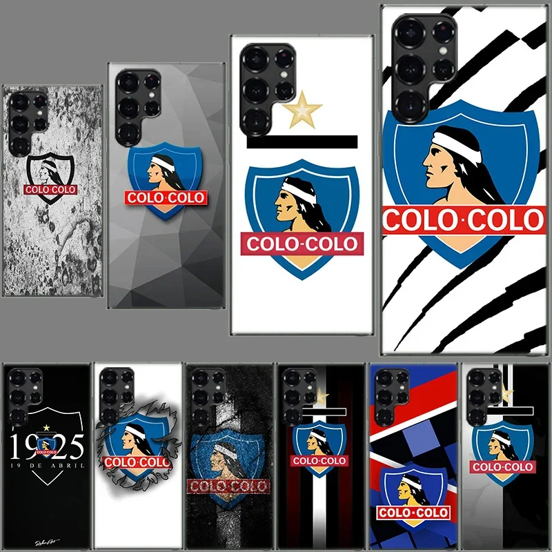 Club Social Y Deportivo Colo Clear Case for Samsung Galaxy S24 S23 S22 Ultra S21 S20 FE TPU Capa Phone Cases S10 5G S9 S8 Plus S