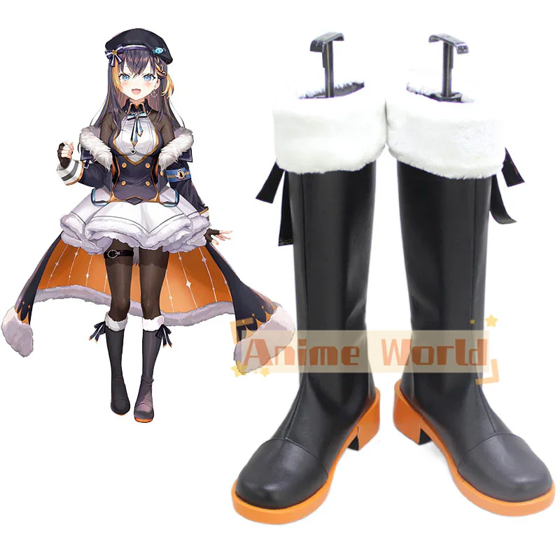 

Virtual YouTuber Nijisanji OBSYDIA Petra Gurin Combat Idol Shoes Cosplay Boots Halloween Carnival Boots Custom Made