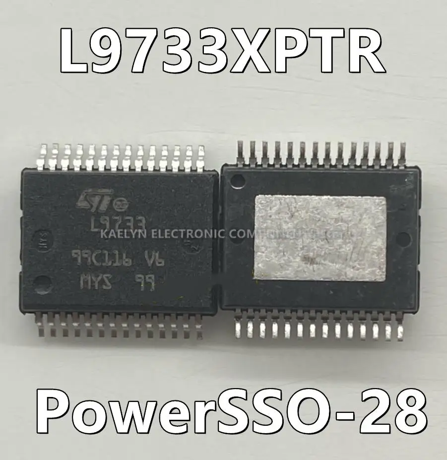 5Pcs/lot L9733XPTR L9733 Power Switch/Driver 1:8 N-Channel 1A PowerSSO-28 Exposed Pad