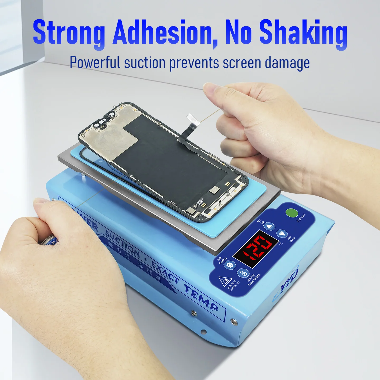 Mobile phone screen repair heating platform, vacuum suction screen separation machine, OCA screen separator, outer screen repair