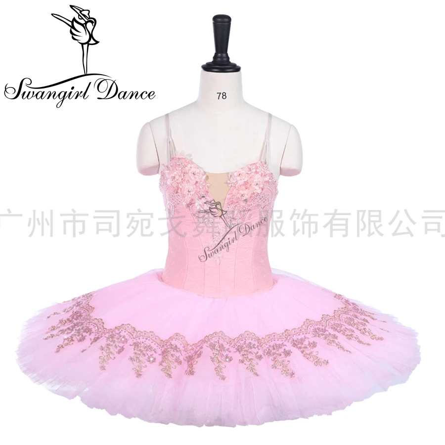 

Pink classical ballet tutu dress Adult Professional Ballet Tutus skirt Women Pancake Tutu Custom Made Ballet CostumeBT9241