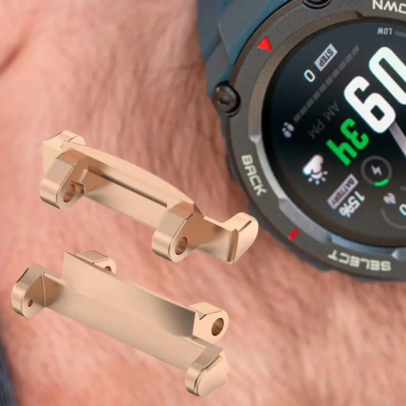 Watch Band Adapter Stainless Steel Clasp Connector Adapter Watchband For T-Rex2 Watch Band 22mm Strap Connector Accessories