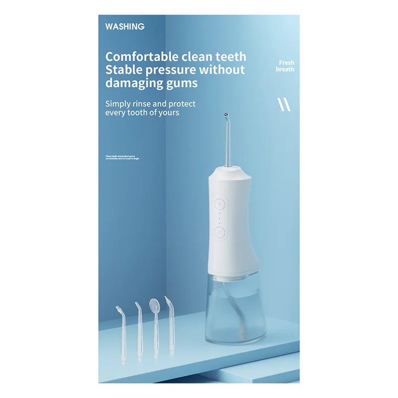 

ABMK Домашний ирригатор Очиститель для взрослых Электрический очиститель для рта Портативный очиститель