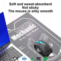MECHANIC V77 V78 Silicone Soldering Pad Desk Platform Mat for Soldering Station Iron Phone PC Repair Magnetic Heat Insulation