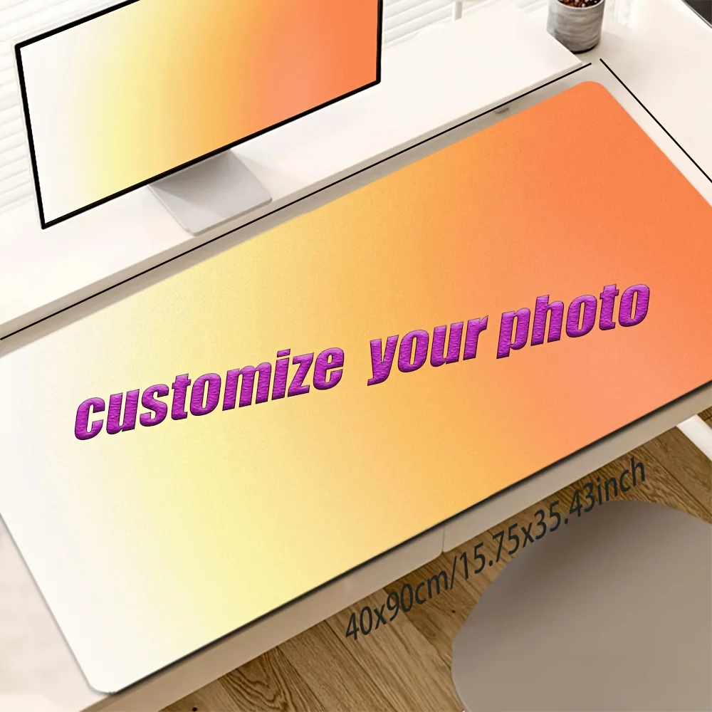 

DIY Sublimation Custom Mousepad Custom Photo Logo Pattern Large Size Anti Slip Waterproof Gaming Desk Mat for PC