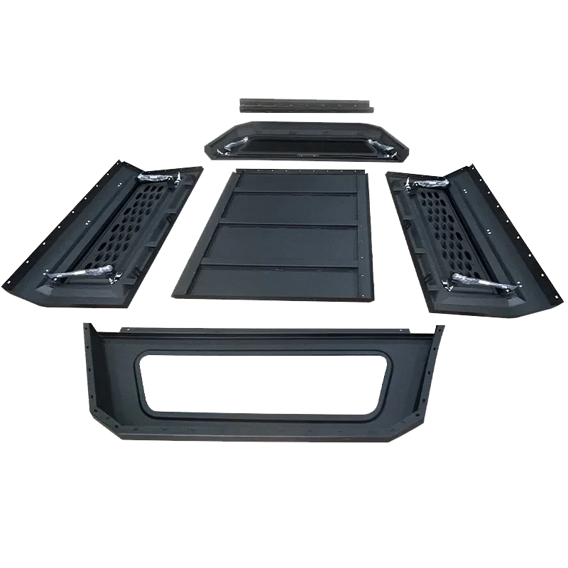 High-Grade 4x4 Accessories Body Kit Camper Pickups Steel Truck Canopy for ford ranger next gen tonneau F series 150/250 2023