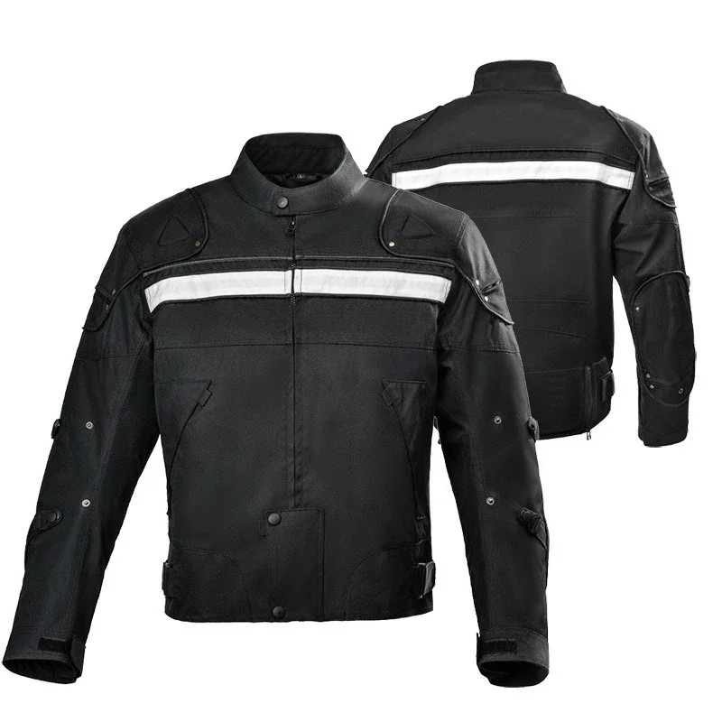 

Four Seasons Motorcycle Riding Suit Men's Locomotive Racing Rally Clothing Anti-drop and anti-splashing