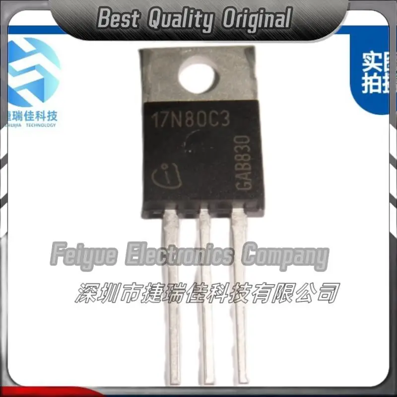 10PCS-30PCS   SPP17N80C3 17N80C3 MOSFET-N 17A800V TO220 Best Quality Imported Original