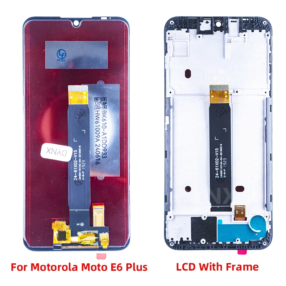 OEM For Motorola Moto E6 Plus LCD Display Touch Screen Sensor Digiziter Assembly Replacement For Moto E6 Plus LCD No Frame