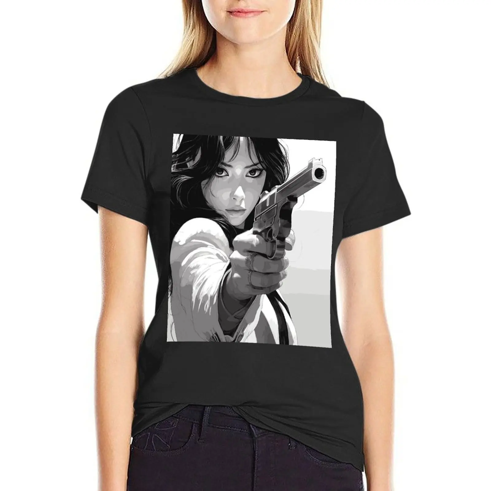 

Annie T-Shirt heavyweights Female clothing sublime anime clothes T-shirt Women