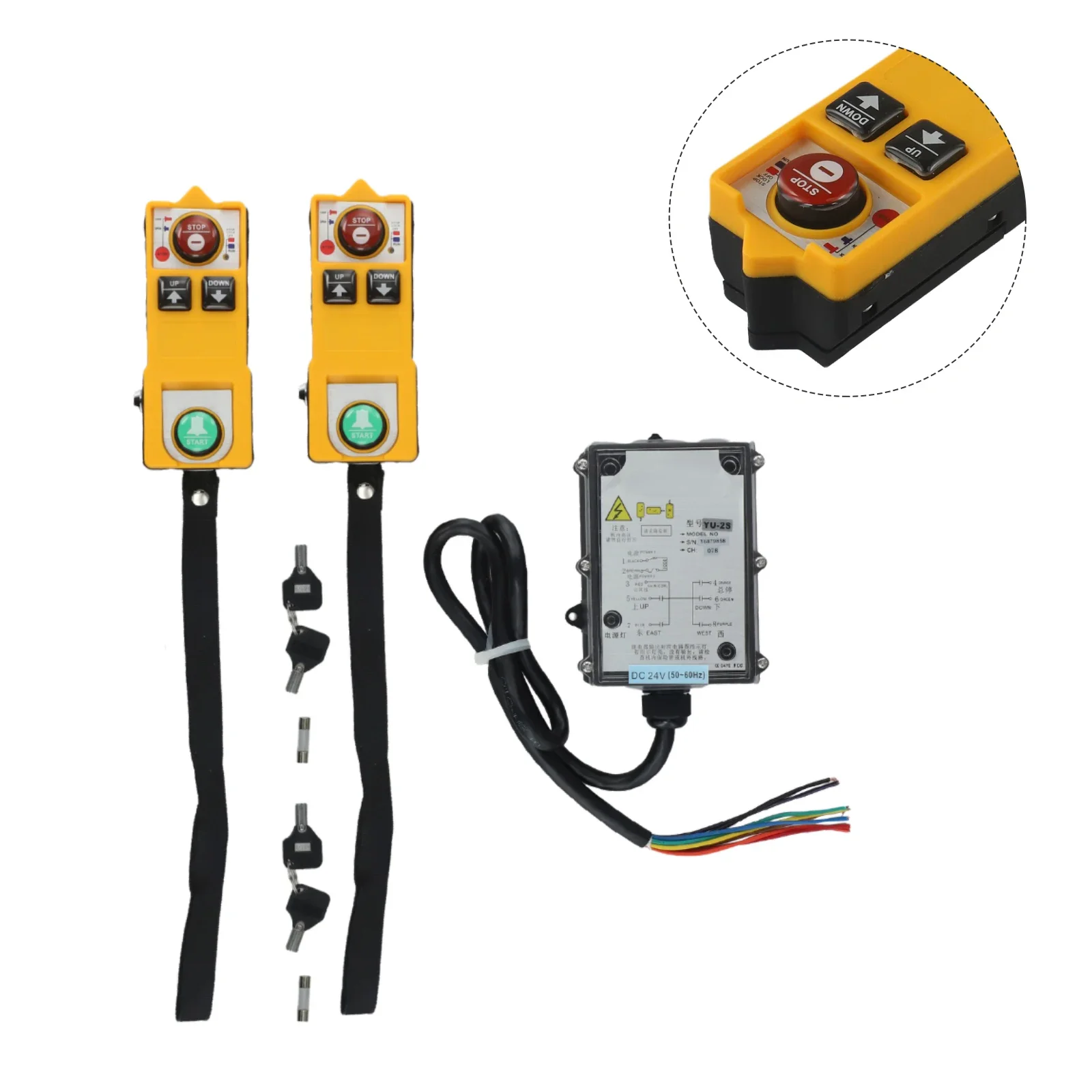 Hoist Crane Lift Crane Conveyor Crane YU S Product Model DC V Voltage Generator Start AA Battery Power Supply Grab