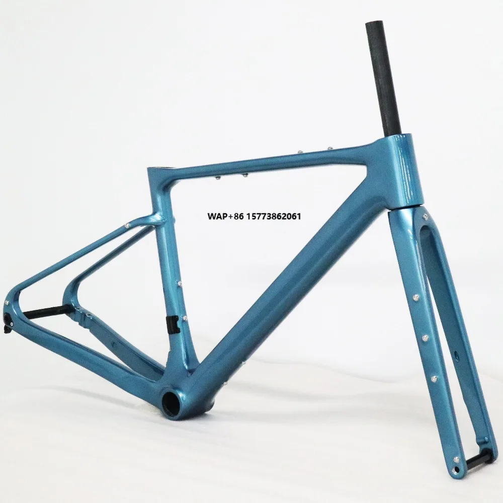 

700C Carbon Bike Frame Road 49cm OEM Super Light Bike Frameset with Disk Brake for Sale