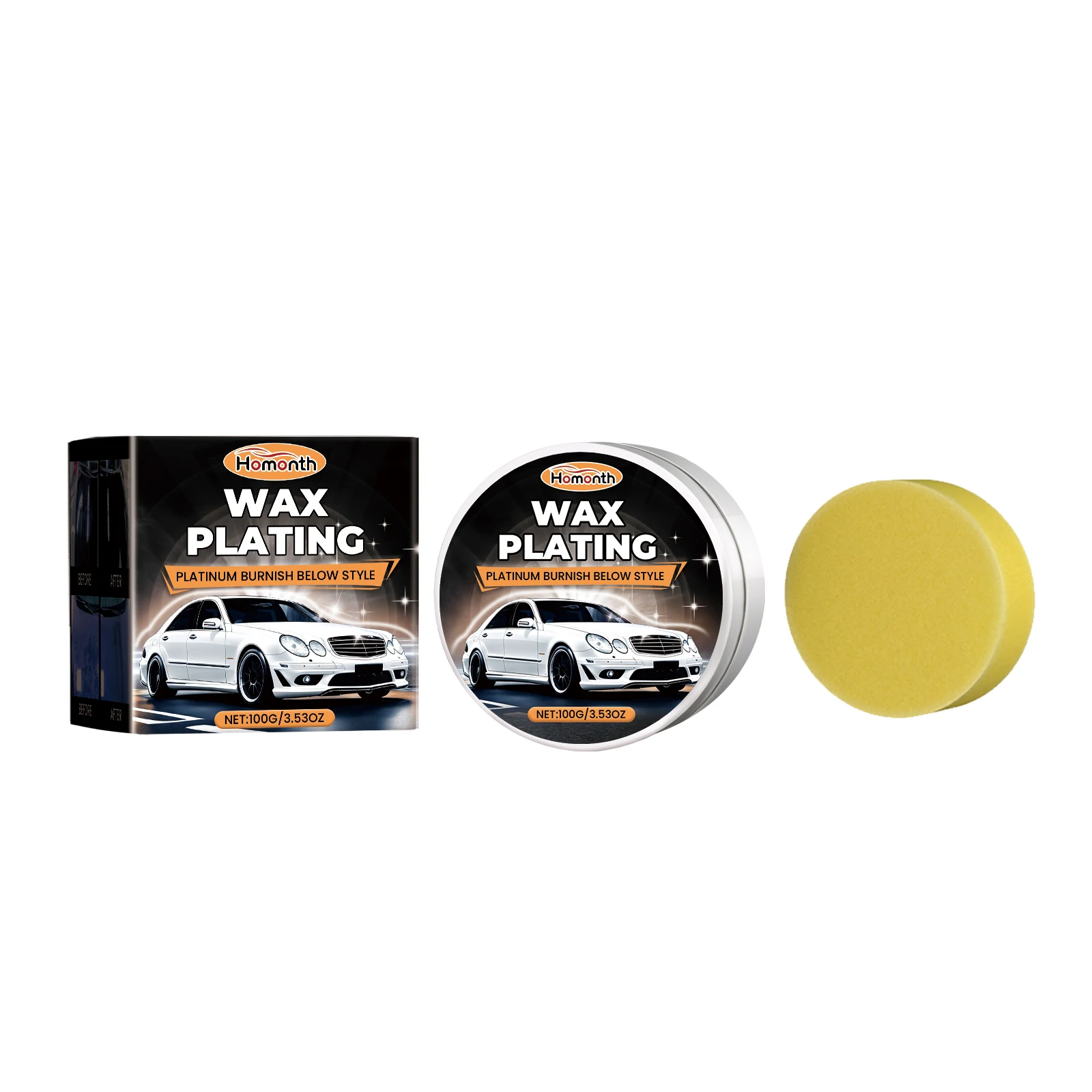 

Домашний ремонтный набор для полировки автомобиля, ремонт царапин, восстановление, антиобрастающая, осветляющая краска, набор для вощения и полировки, 2 шт.