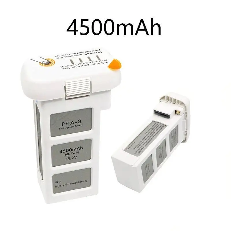 Аккумулятор для дрона 4500 мАч для DJI Phantom 3A 3P 3S 3SE 4K RC Drone Интеллектуальные летные аксессуары большой емкости