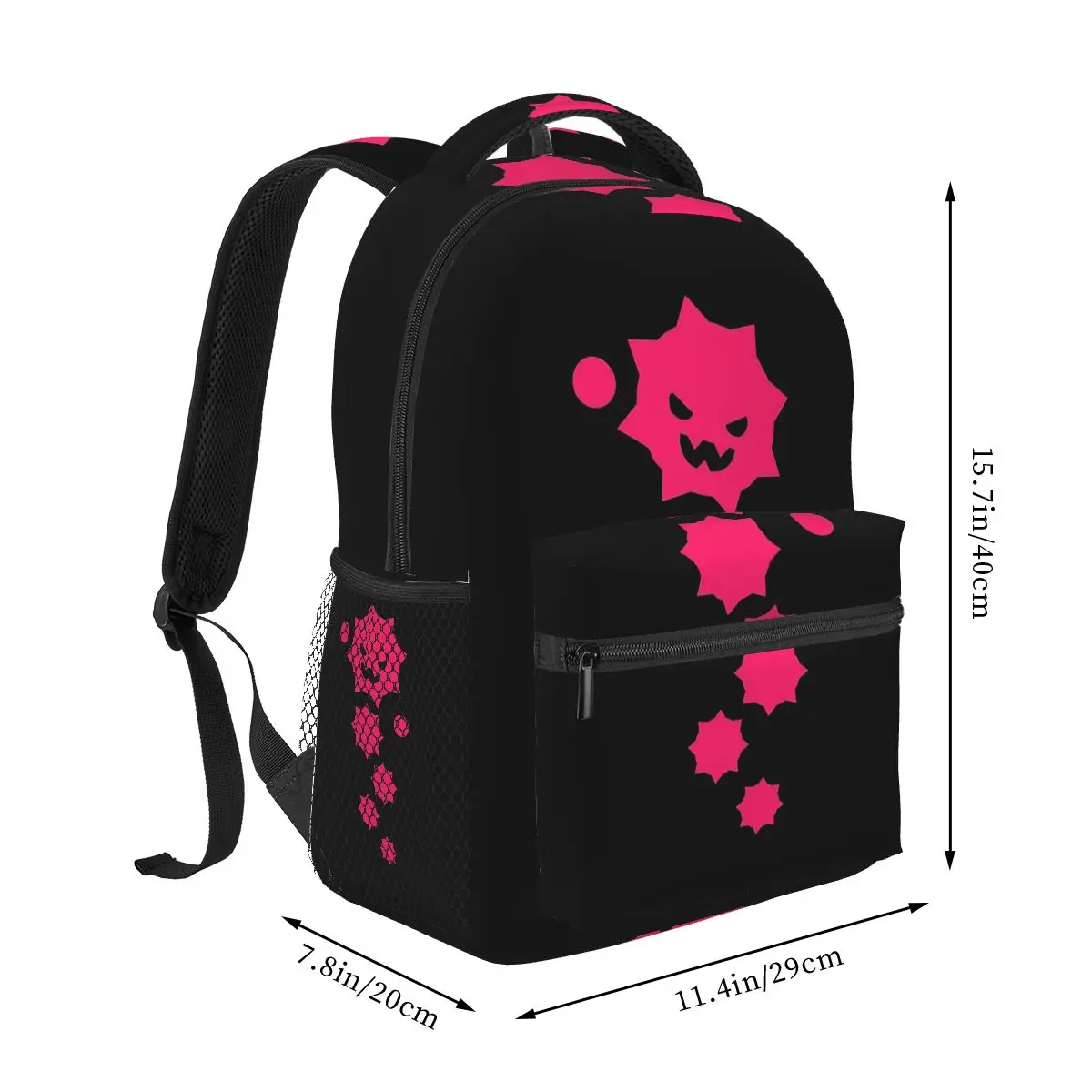 Just Shapes And Beats Blixer Lycanthropy JSAB Backpack Student BookBag Kids School Bag Computer Shoulder Bags for Men Women