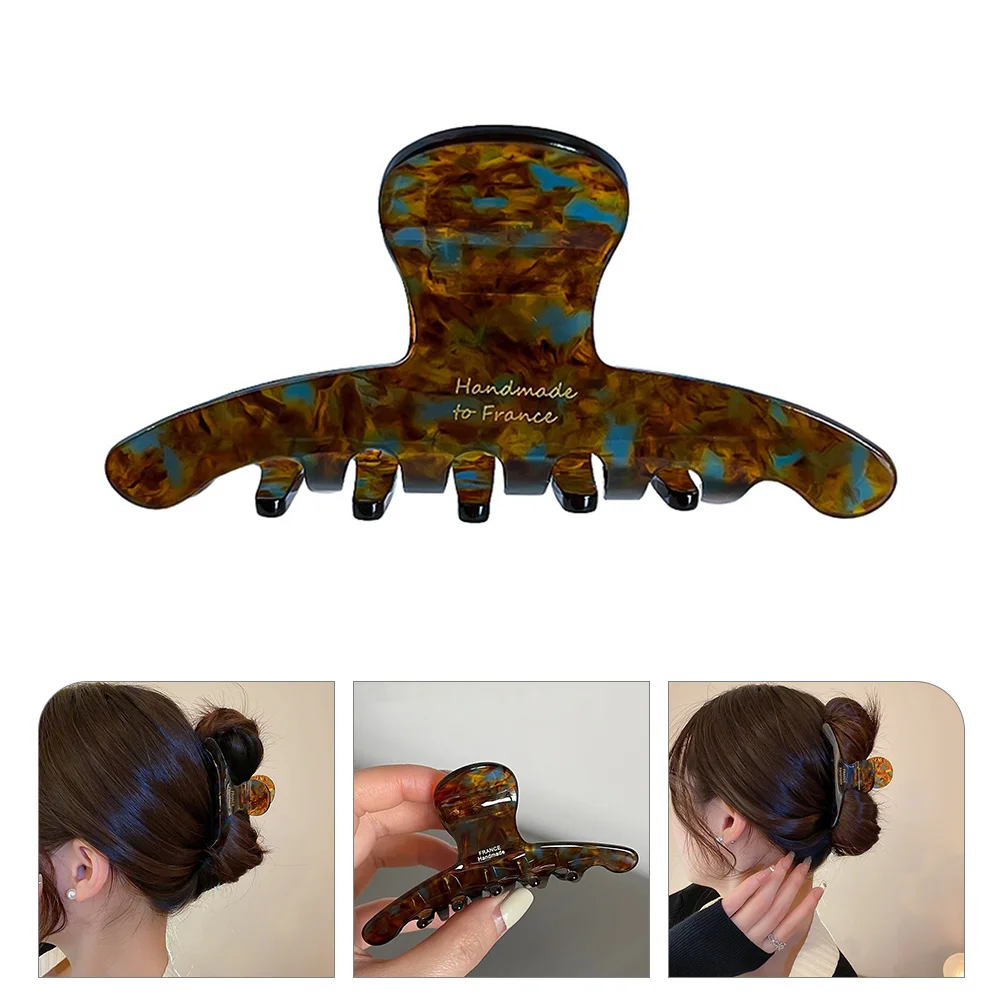 

Hairpin Claws for Girls Acetate Clip Accessories Women Small Clips Aesthetic Metal