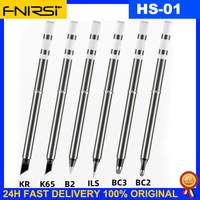 FNIRSI C2C Cable HS-01 Soldering Iron Tip HS01-BC2 B2 ILS KR K65 BC3 Internal Heating Type Lead Free Soldering Station Kit