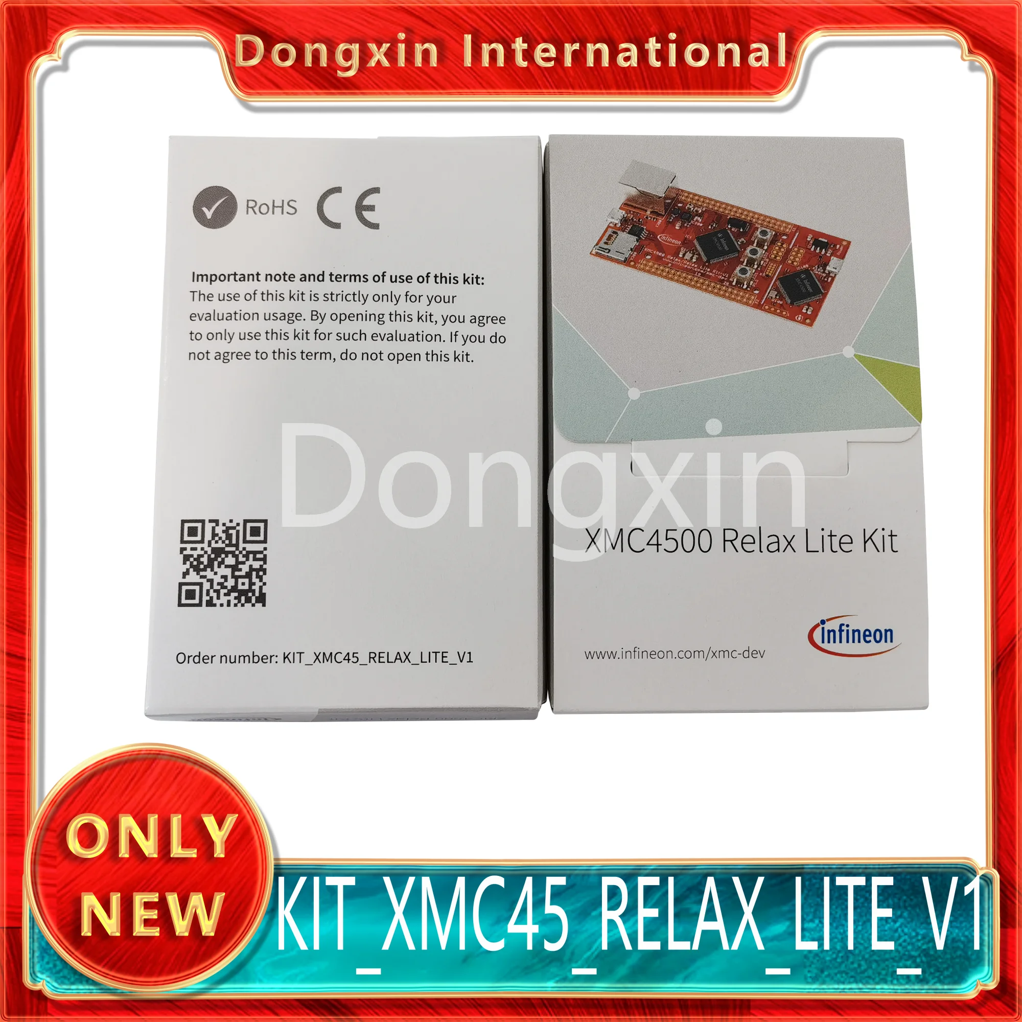 KIT_XMC45_RELAX_LITE_V1 TOBO1 XMC4500 MCU development board INFINEON