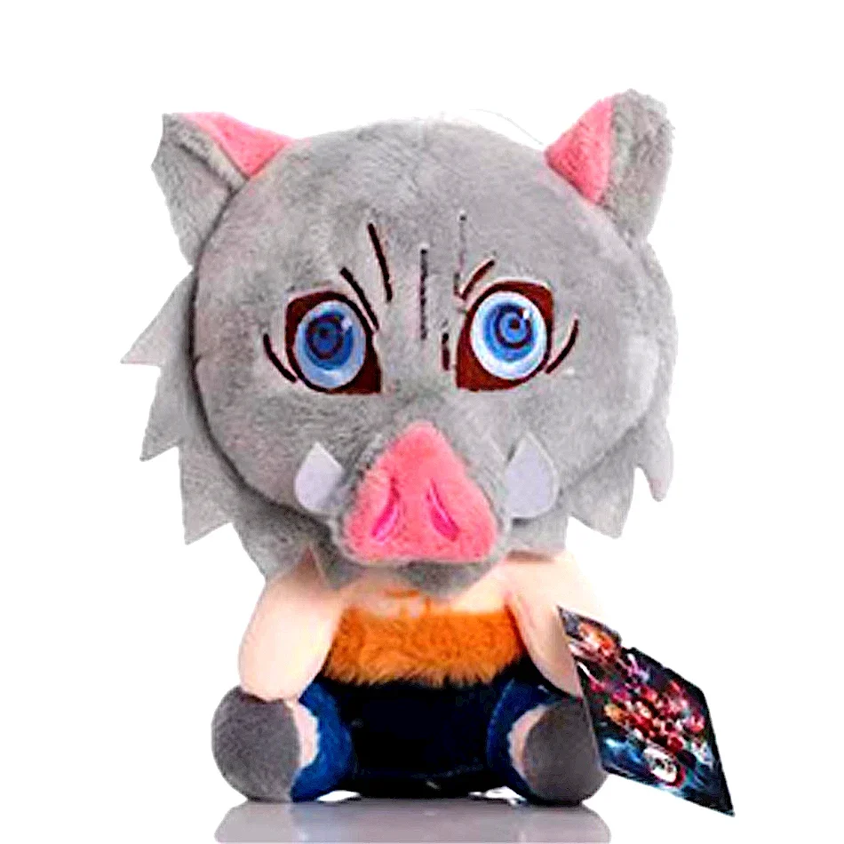 Nouveau 20cm démon Slayers peluche poupée Tanjirou Nezuko Zenitsu Anime film peluche Kimetsu No Yaiba jeu peluche Figure enfants cadeau