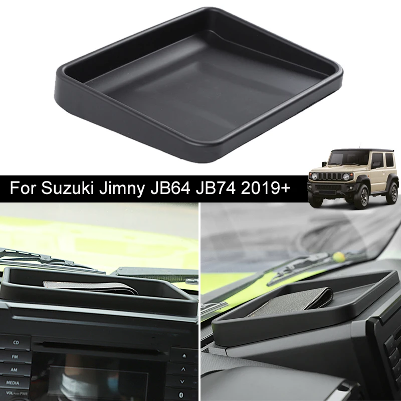 Central Dashboard Console Storage Organizer Car Accessories Box Tray Pallet Stowing Tidying For Suzuki Jimny JB64 JB74 2019-2023