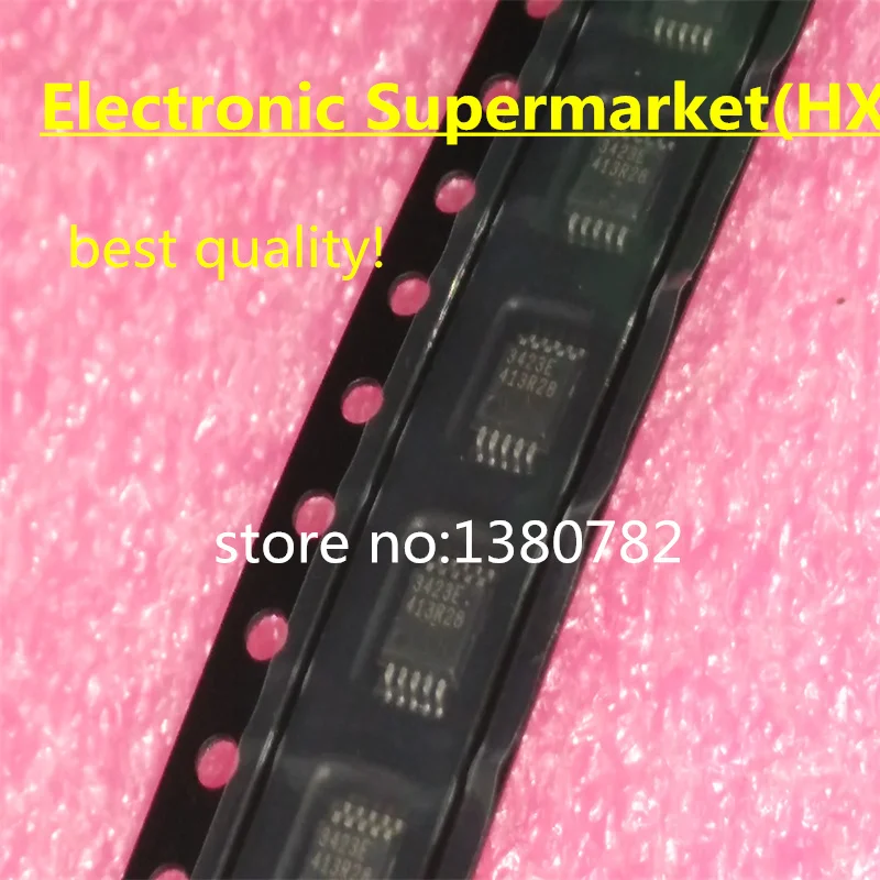 Free Shipping 10pcs/lots MCP3423-E/UN MCP3423 MSOP-10 IC In stock!