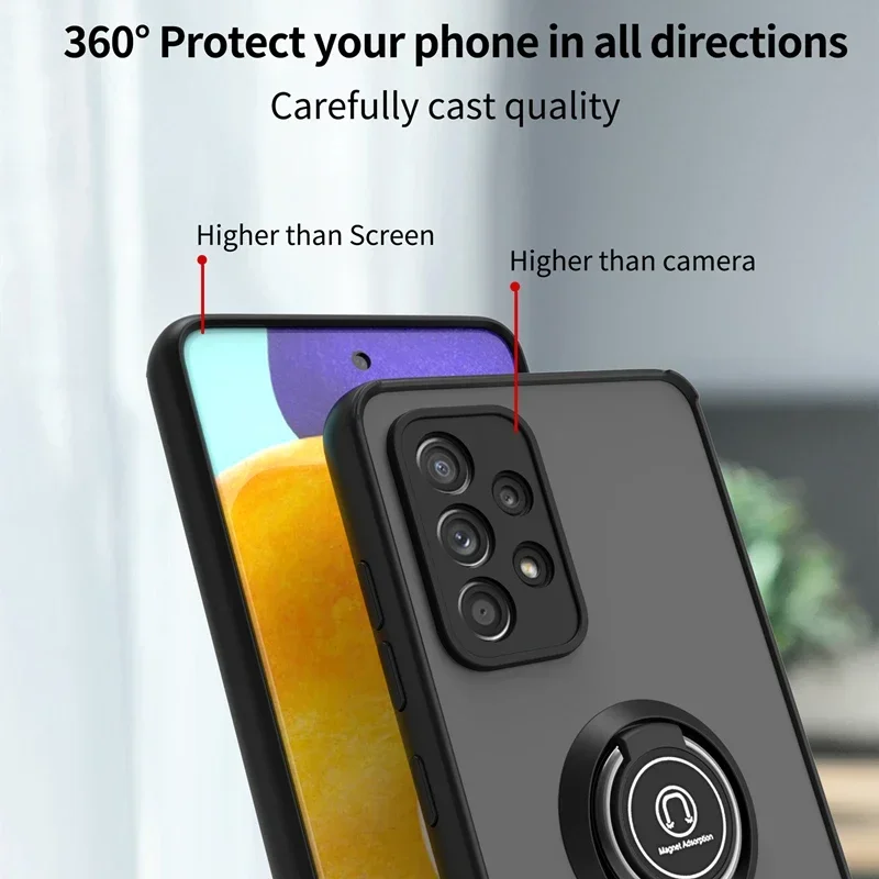 Magnet Case Cover For Samsung Galaxy A56 A55 A54 A53 A52 A16 A36 A26 A35 A25 A15 A34 A24 A14 A73 A33 A13 A23 5G Shockproof Case