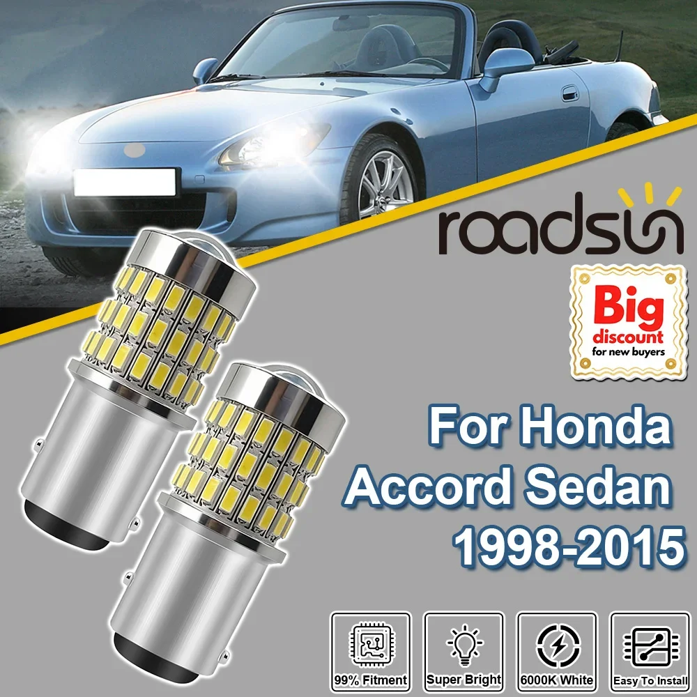 

2 шт. для Honda Accord Sedan 1998-2015, 1157 P21/5W, светодиодные линзованные проекционные указатели поворота Canbus, 1999, 2000, 2001, 2002, 2003 гг.
