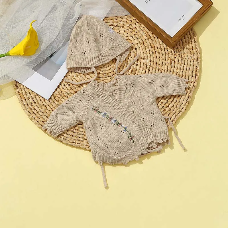 Puppenkleidung für 16 Zoll Reborn-Babypuppe, Niedlicher Babypuppen-Pullover, Jumpsuit, Kleidungszubehör für 40 cm Babypuppe, Geschenke für Mädchen – Detail 3