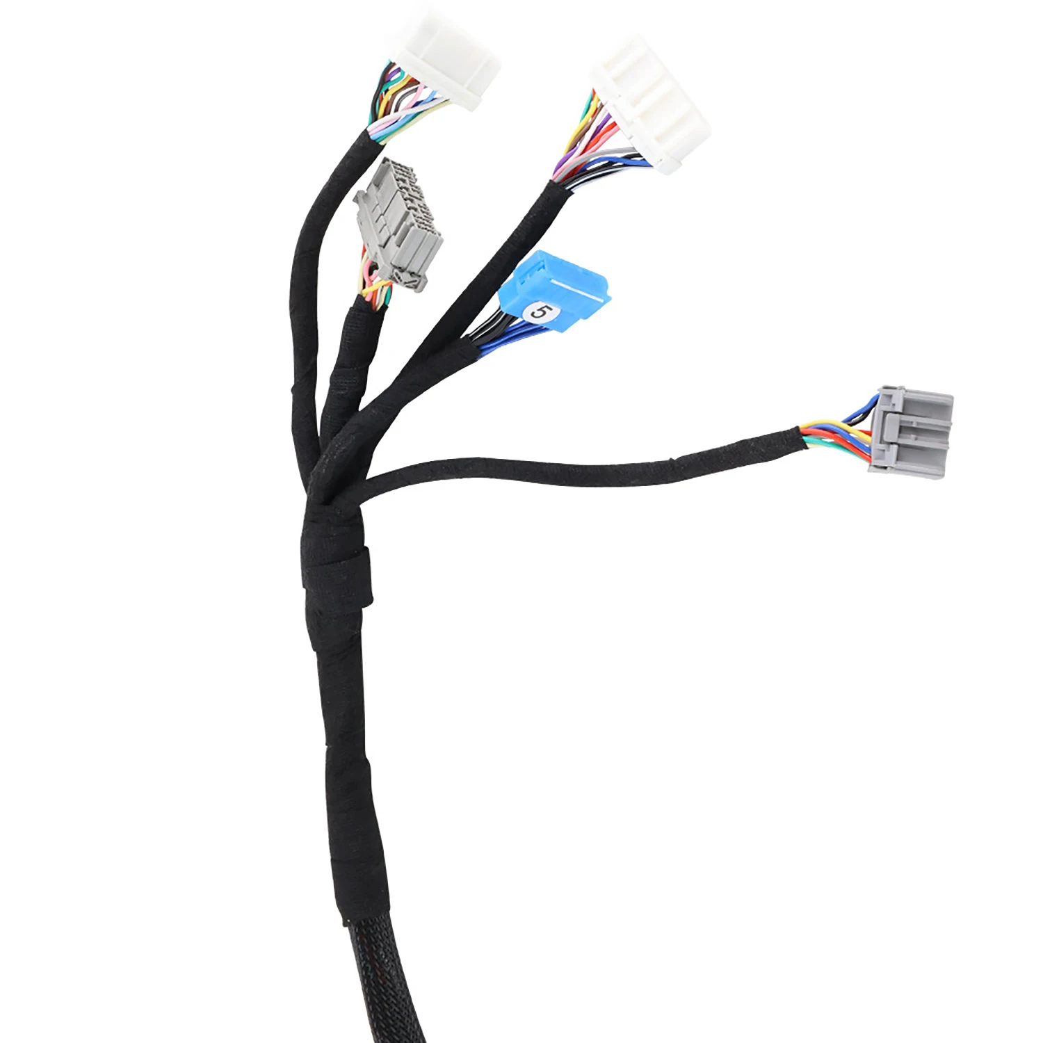 Engine Harness Tucked D/B-Series B16 B18 D16 PQY-FIC30 CNCH OBD1 For Honda Civic Integra 1PC Aftermarket Replacement