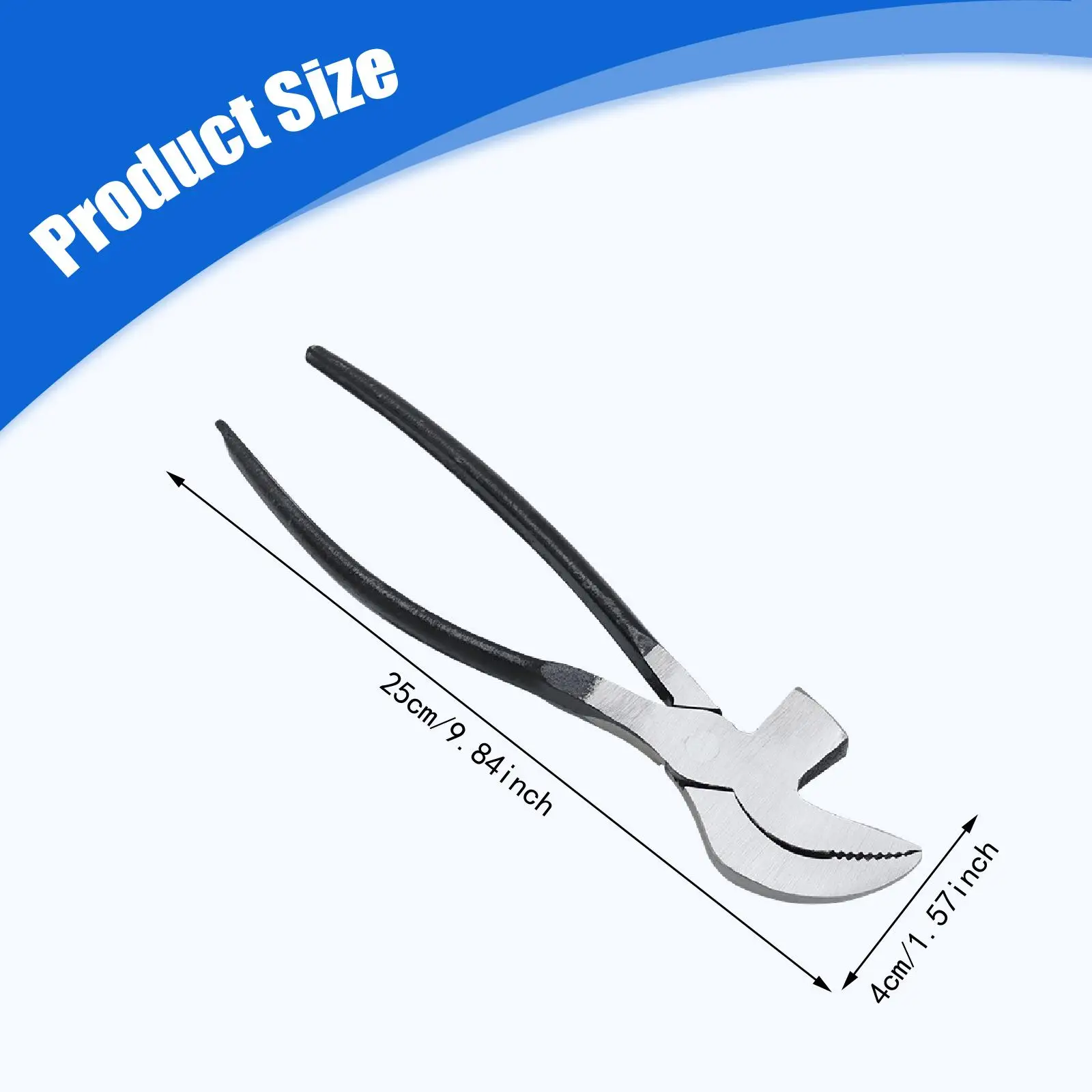 Alicate de sapateiro prático multifuncional fácil de usar para leathercraft com martelo diy ferramenta de trabalho alicate de sapata aço carbono