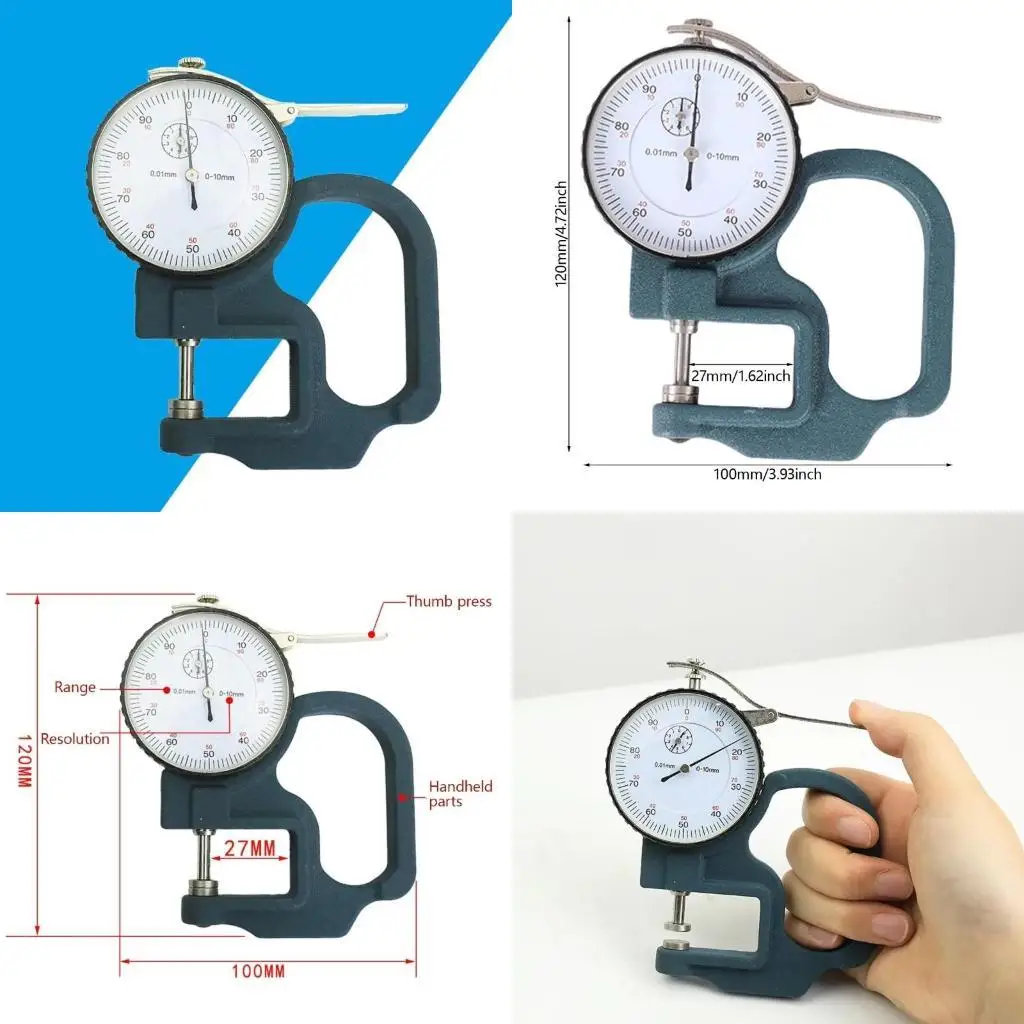 

964E Paper Thickness Gauge For Accurate Measurements In Printing With Digital Display