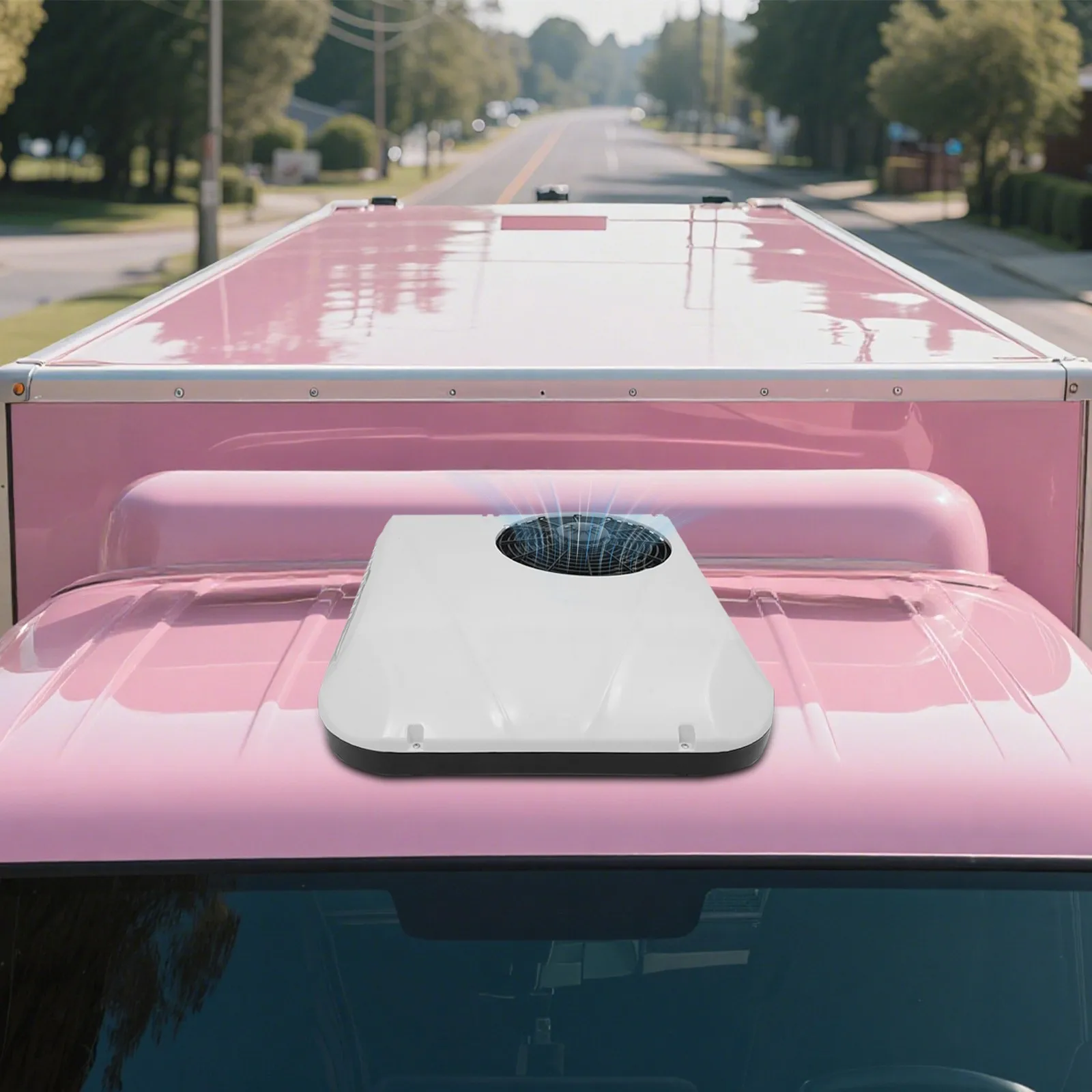 

12В электрический кондиционер для автодомов и грузовиков: охлаждение и обогрев