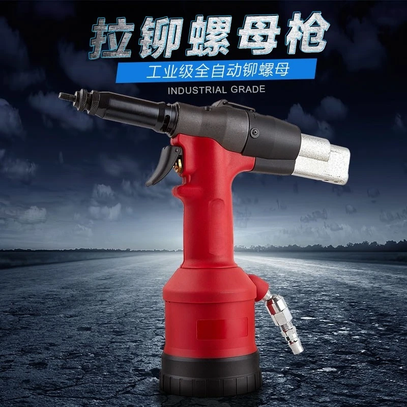 F10 Pneumatic Rivet Nut Gun, Automatic Rivet Nut Machine for M3 to M10 Nuts Installation