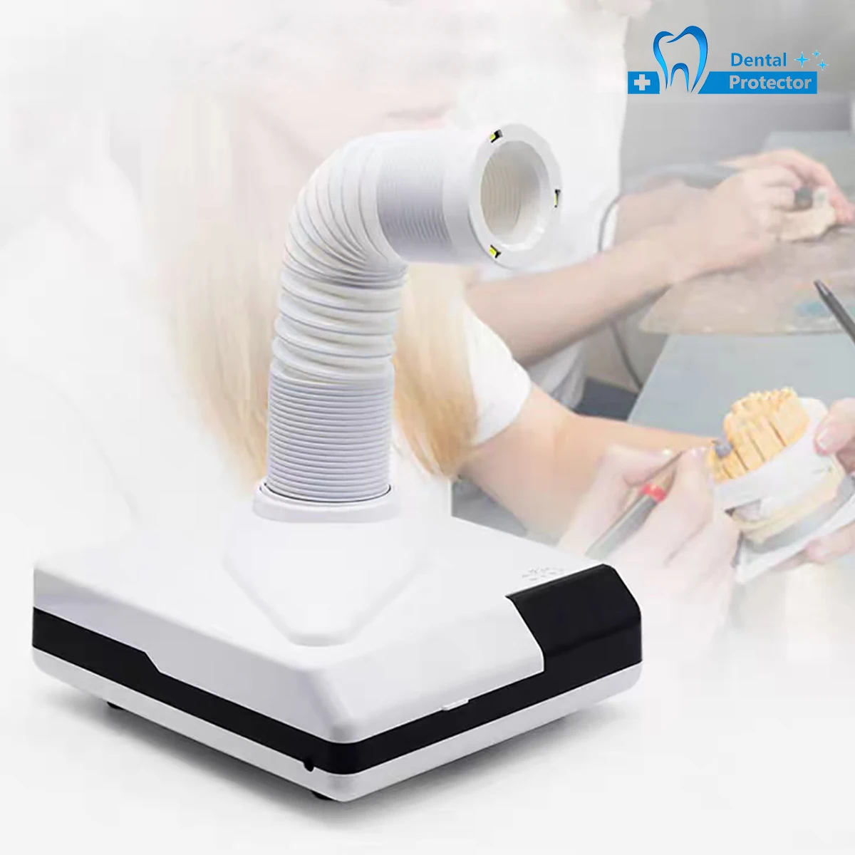 Dental Portable Vacuum Cleaner Dust Collector Extractor Dental Lab Equipment Dentistry Tool